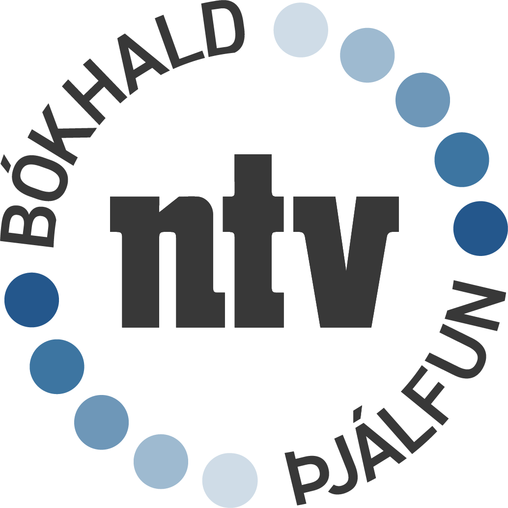 NTV Bókhald og þjálfun merki